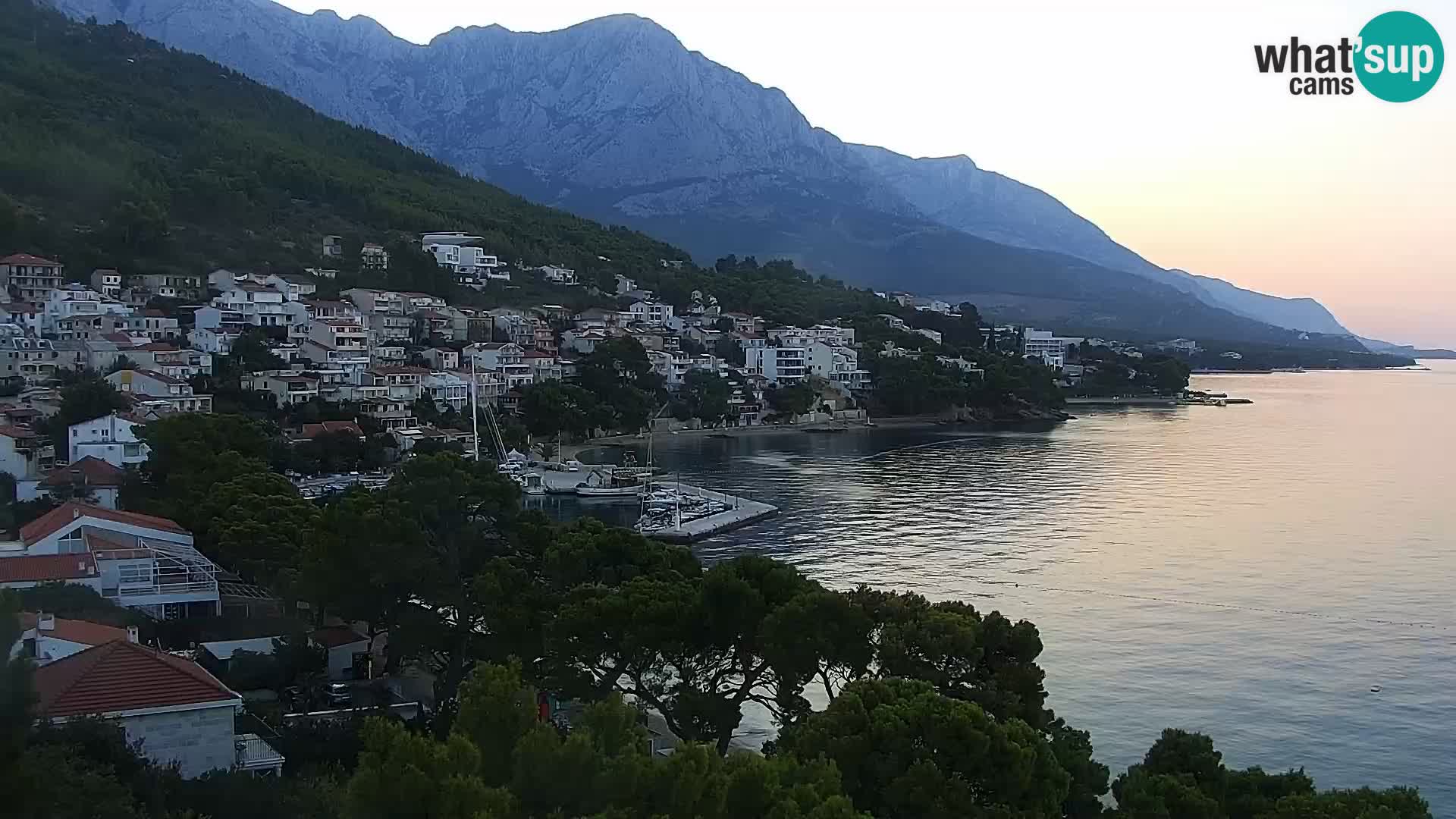 PTZ Webcam Brela – Panorama