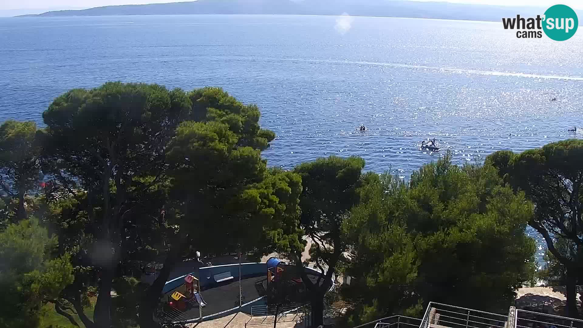 Okretna web kamera Brela – Panorama