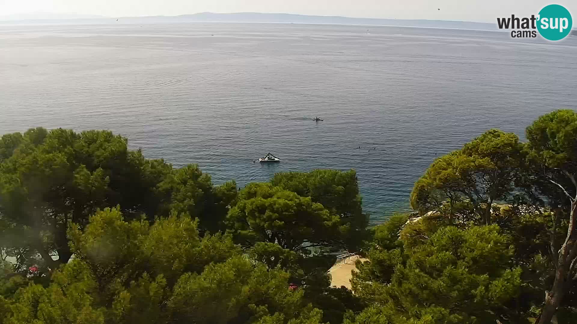 Okretna web kamera Brela – Panorama