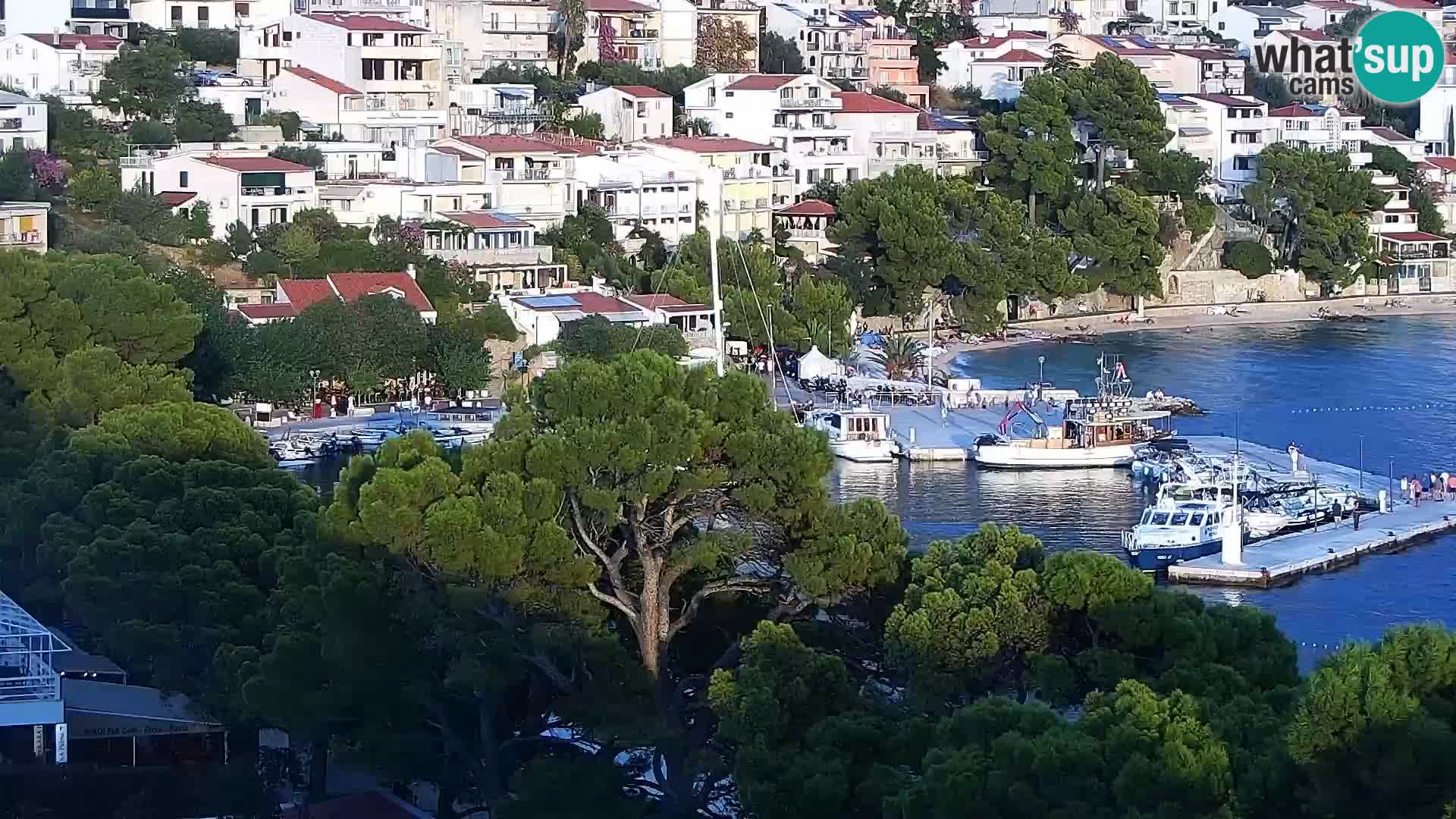 PTZ Webcam Brela – Panorama