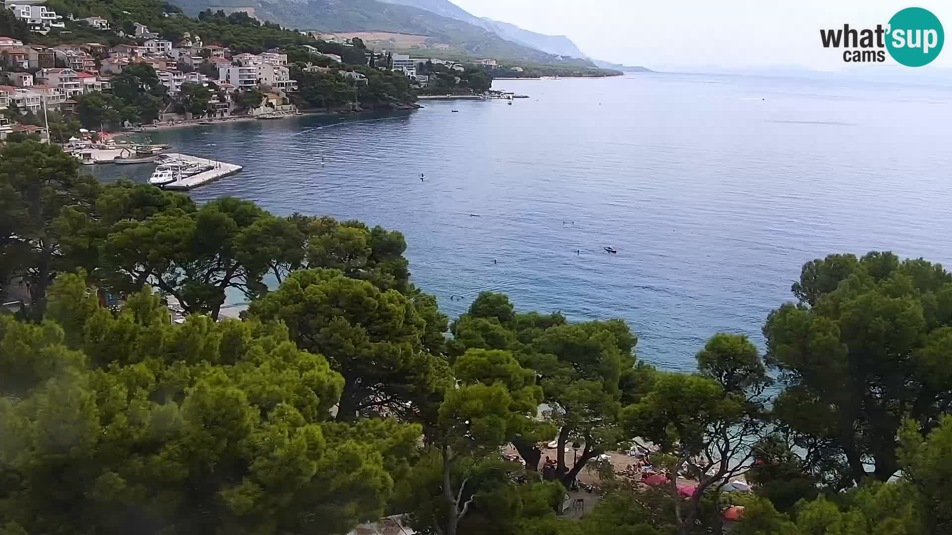 Livecam Brela – Panorama