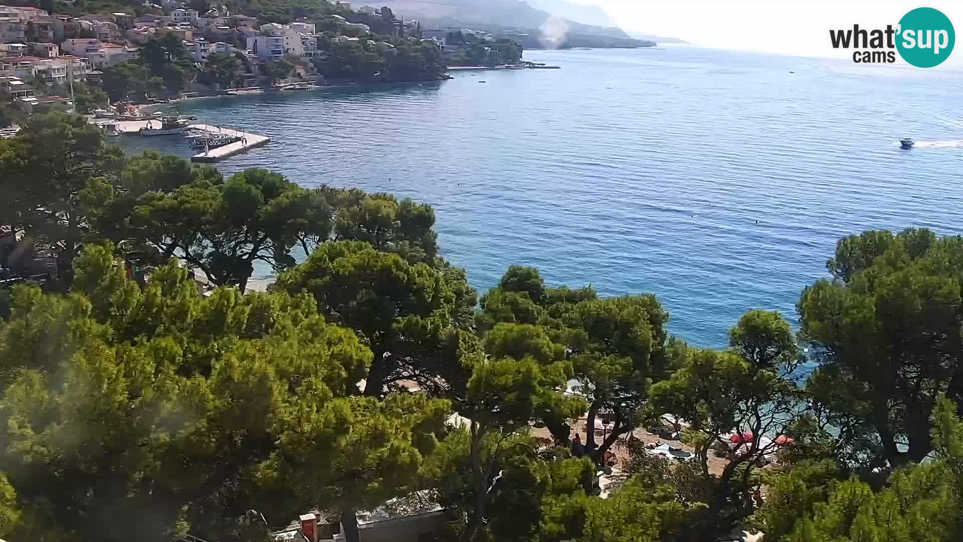 Live Webcam Brela – Panorama