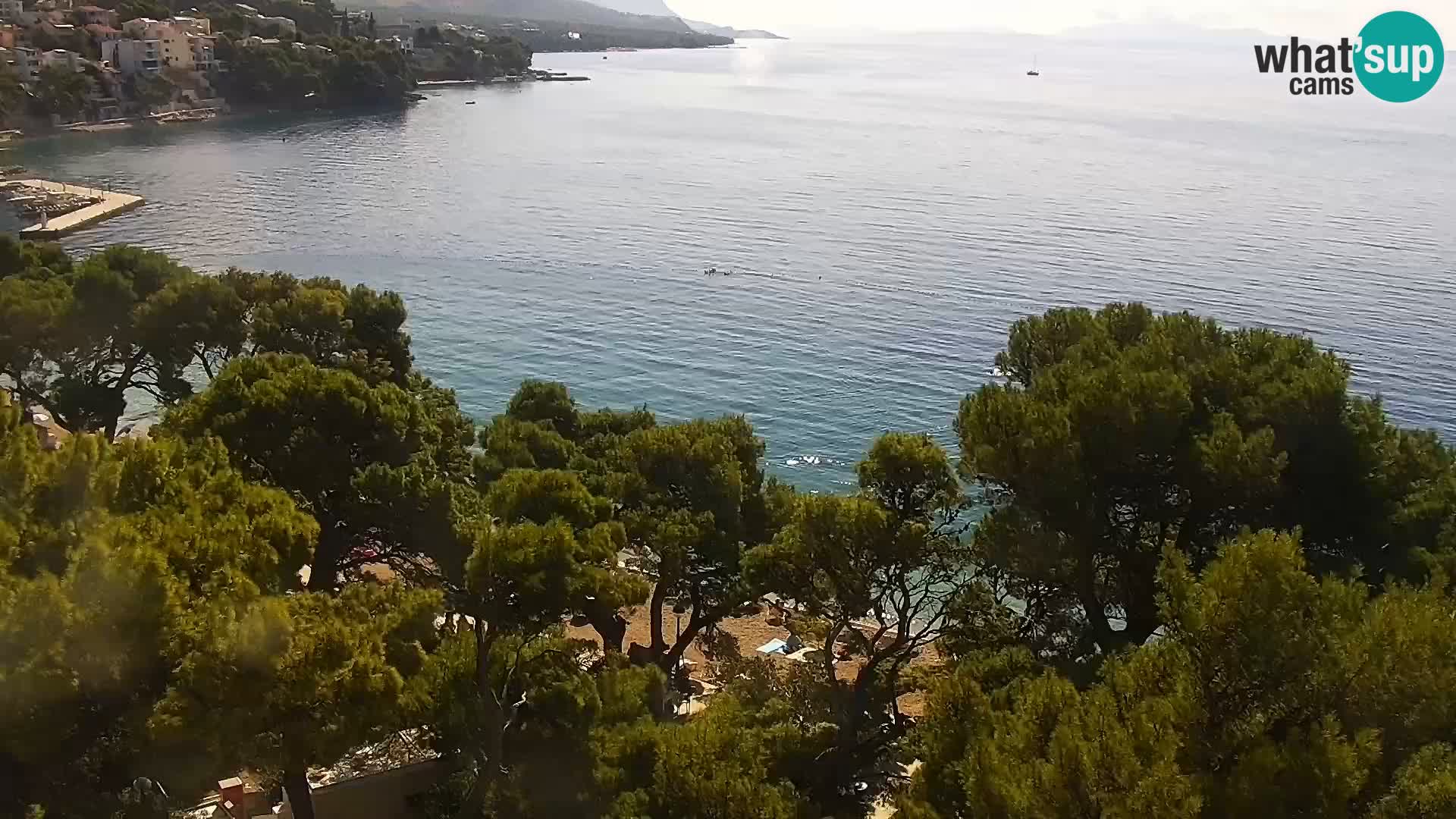 PTZ Webcam Brela – Panorama