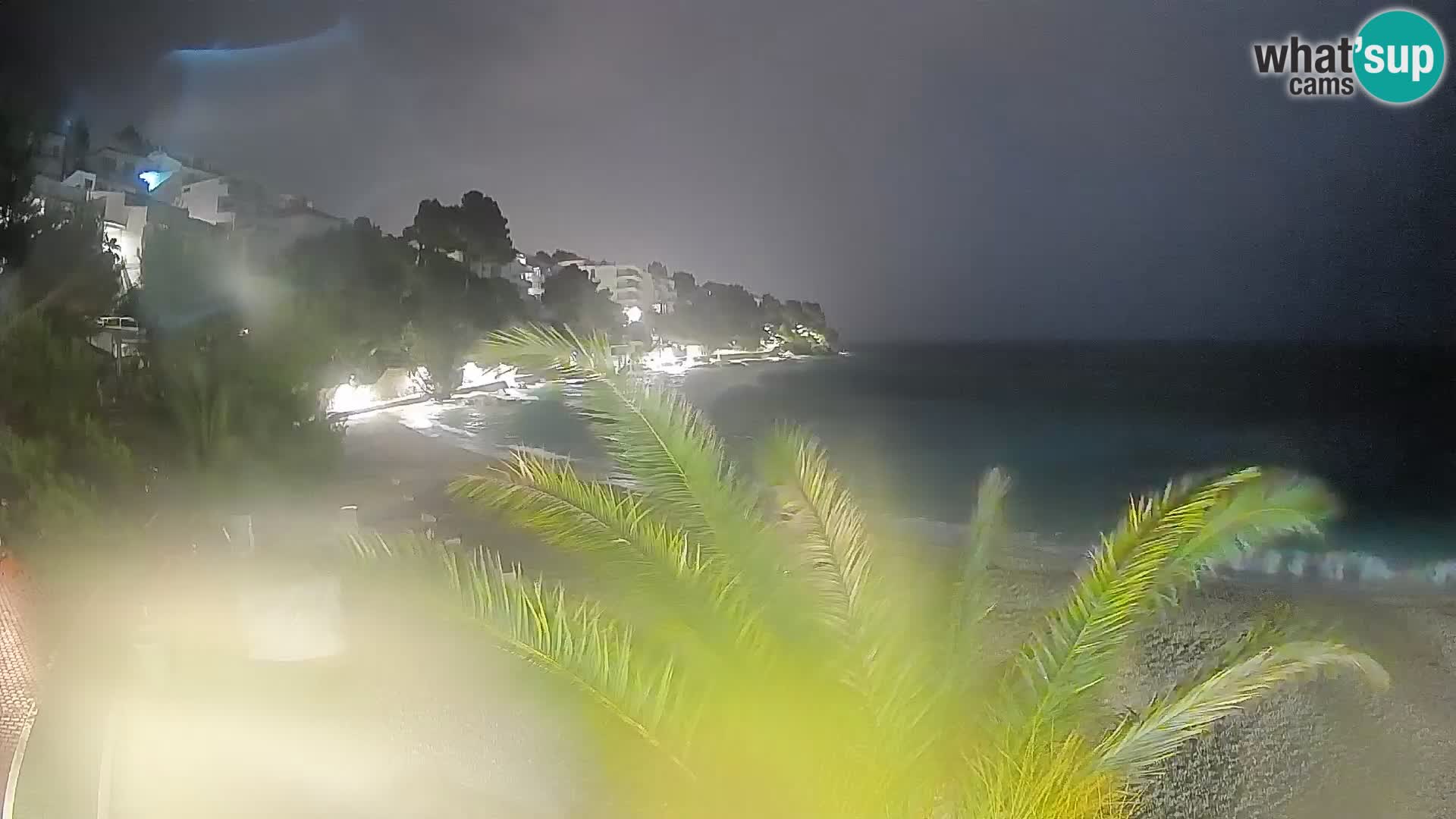 Webcam Lučica Beach Brela – Live View from the Adriatic Coast