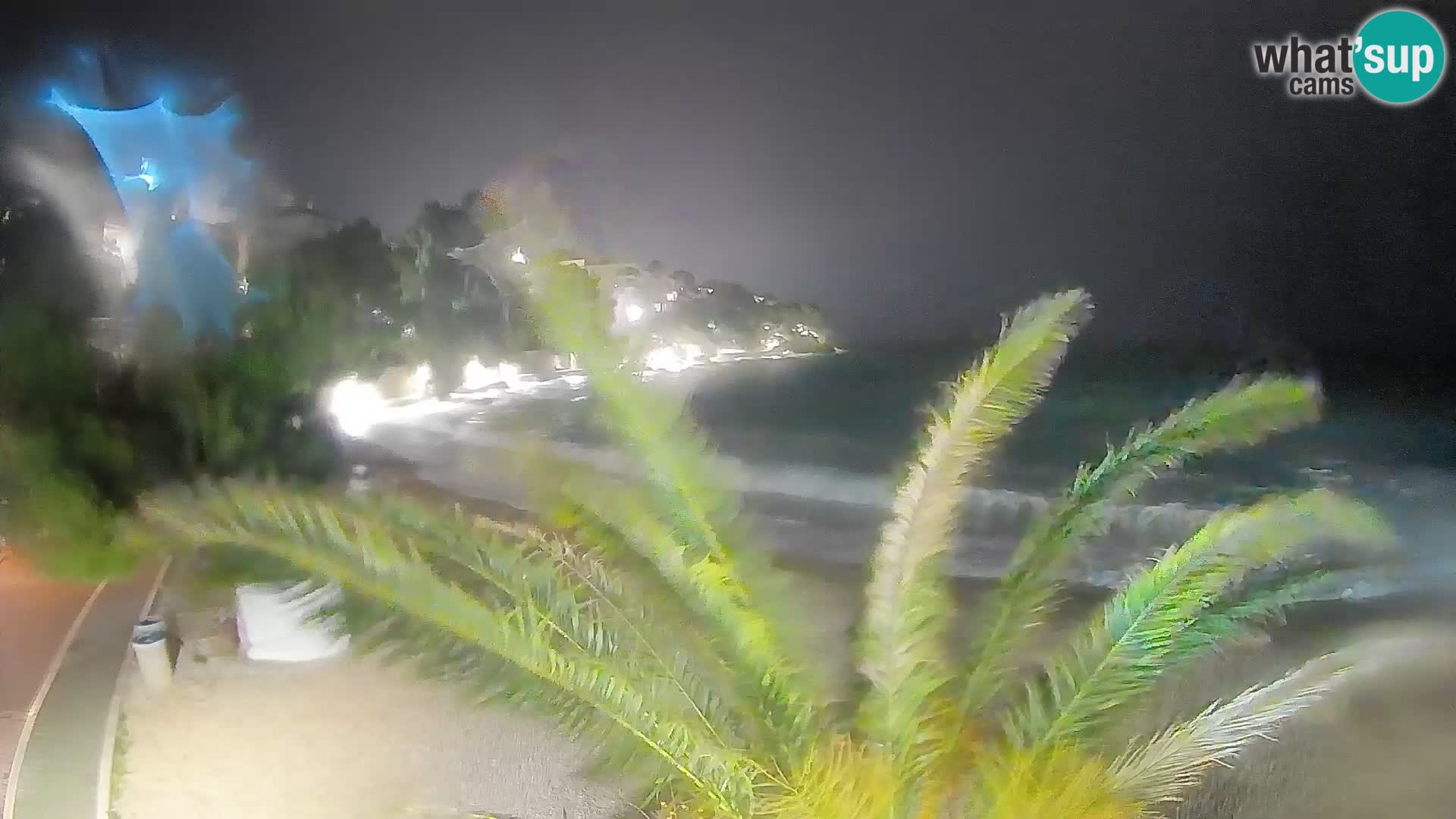 Webcam Lučica Beach Brela – Live View from the Adriatic Coast