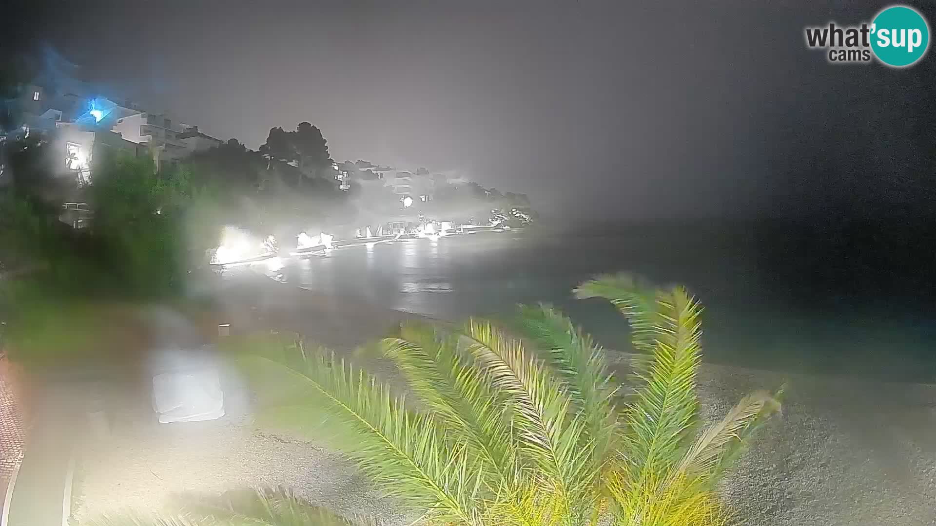 Webcam Lučica Beach Brela – Live View from the Adriatic Coast