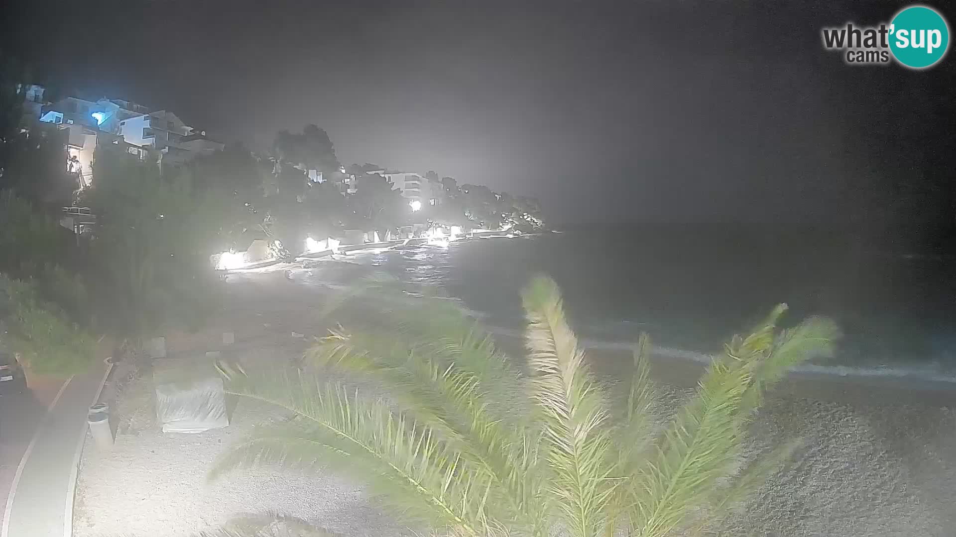 Webcam Lučica Beach Brela – Live View from the Adriatic Coast