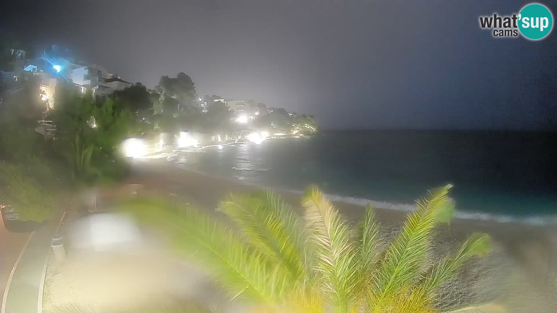 Webcam Lučica Beach Brela – Live View from the Adriatic Coast
