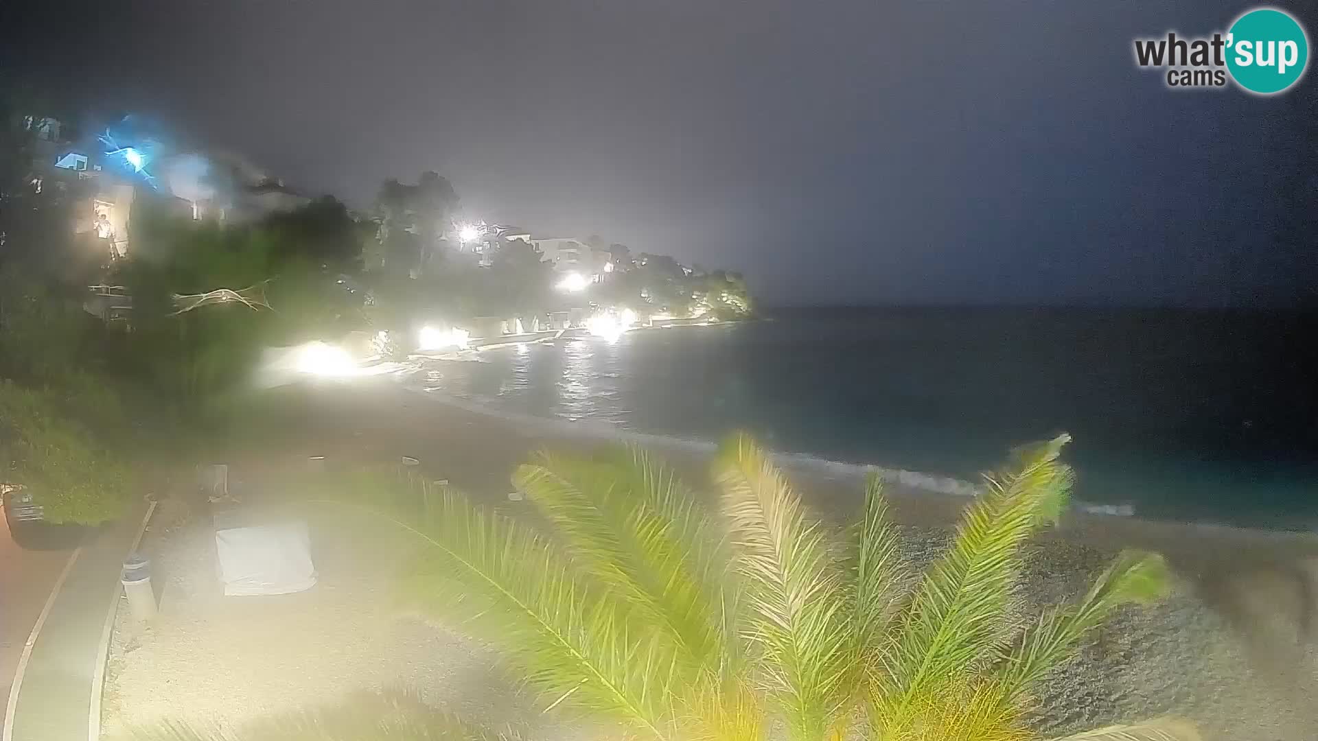 Webcam Lučica Beach Brela – Live View from the Adriatic Coast