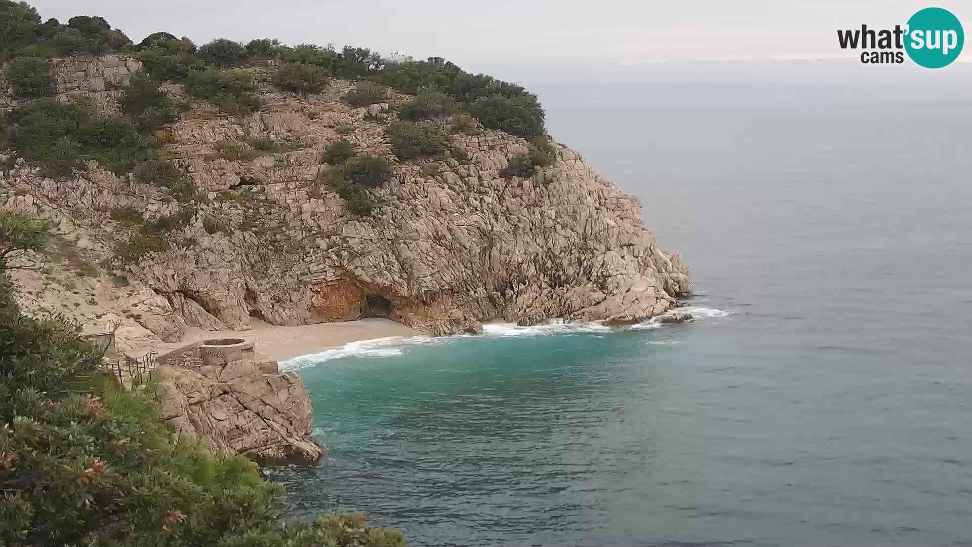 Webcam Brseč Strand – Mošćenička Draga – Kroatien