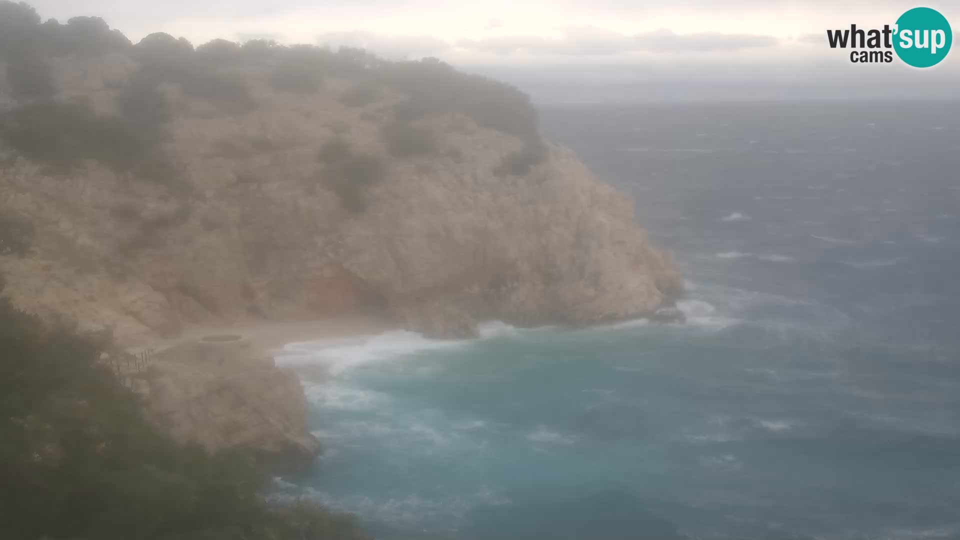 Webcam Brseč Strand – Mošćenička Draga – Kroatien