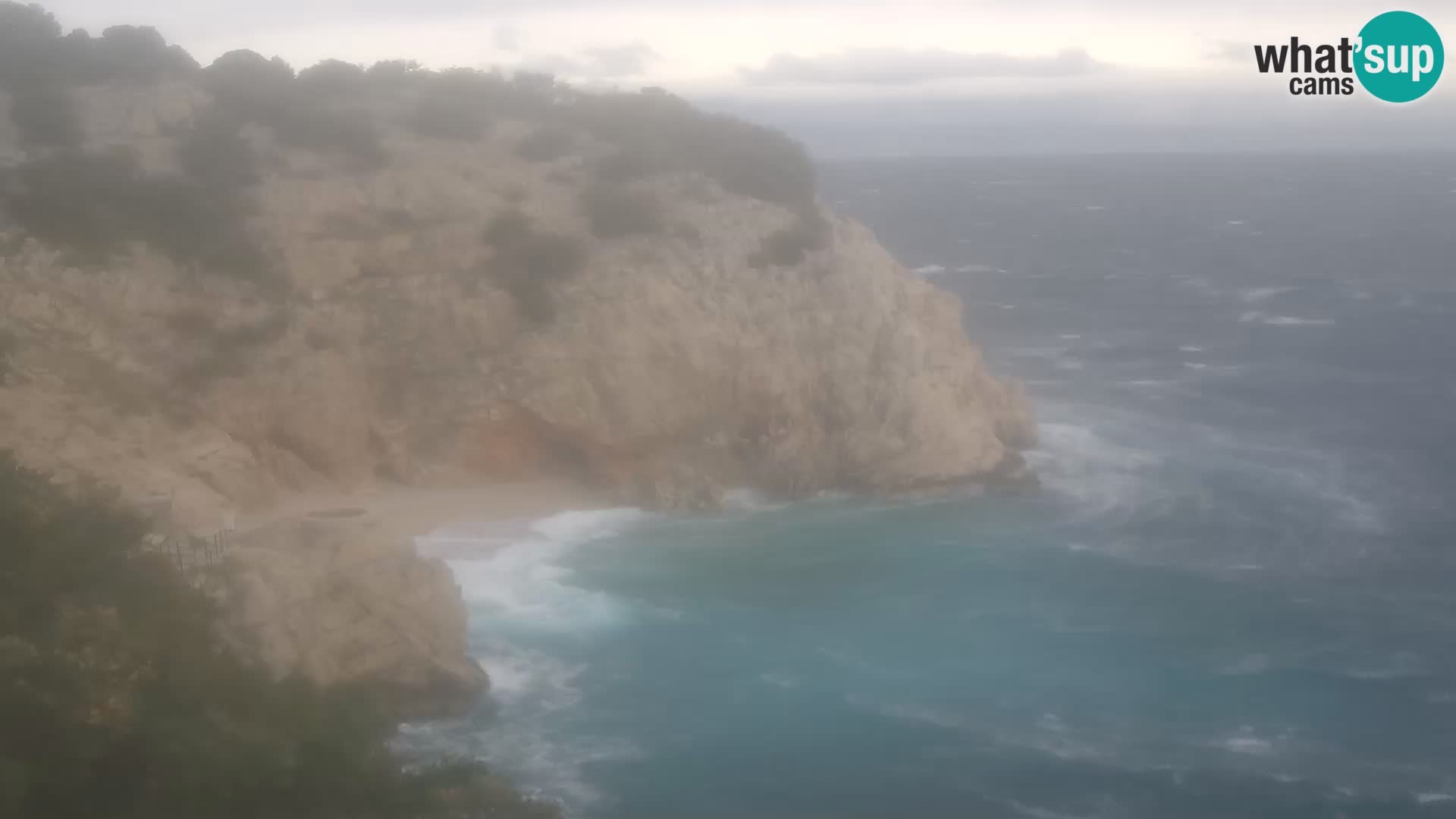 Webcam Bersezio spiaggia – Draga di Moschiena – Croazia