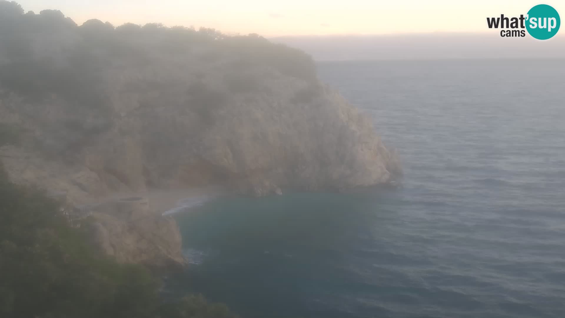 Webcam Bersezio spiaggia – Draga di Moschiena – Croazia