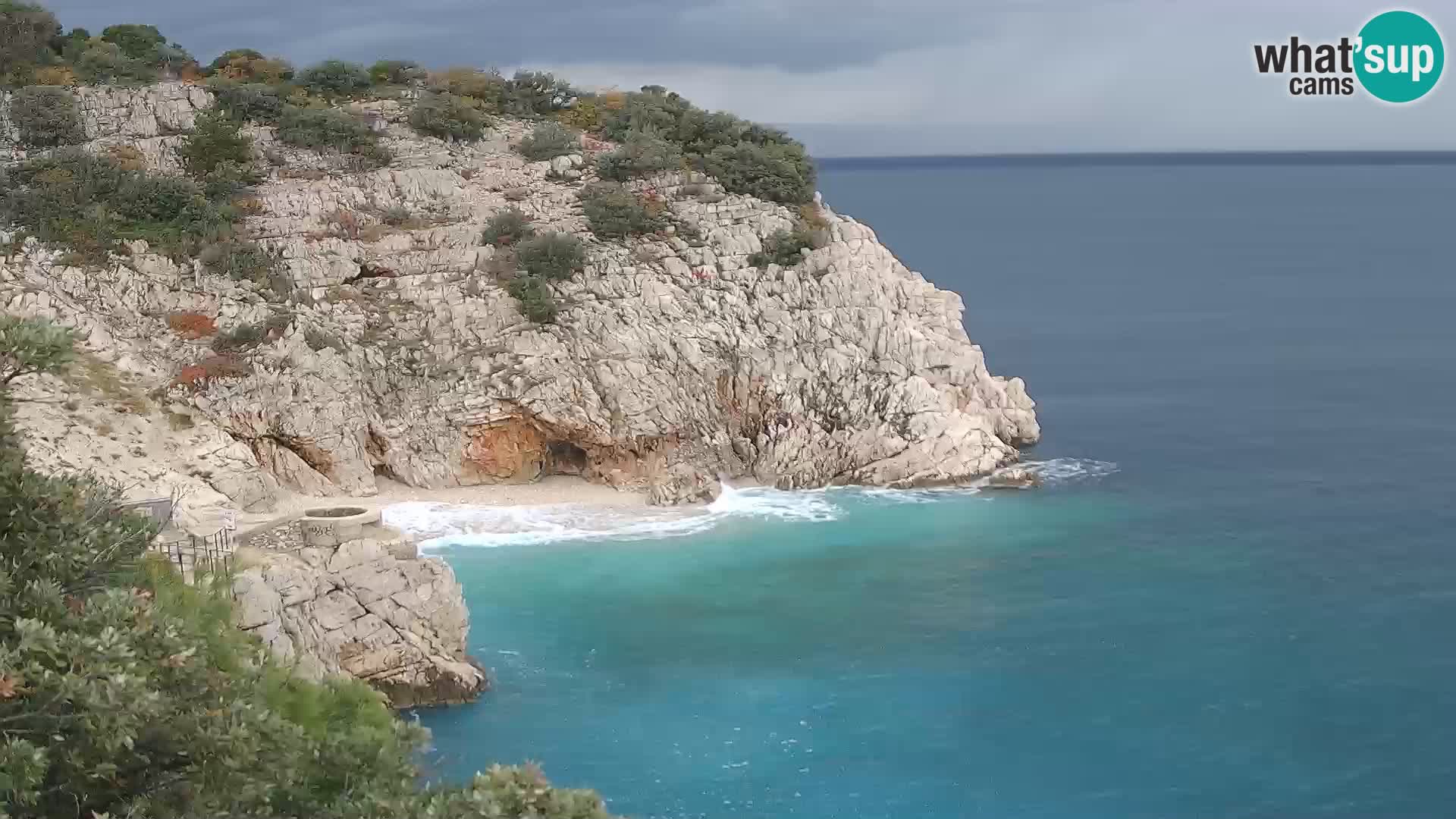 Web kamera plaže Brseč – Mošćenička Draga – Hrvatska