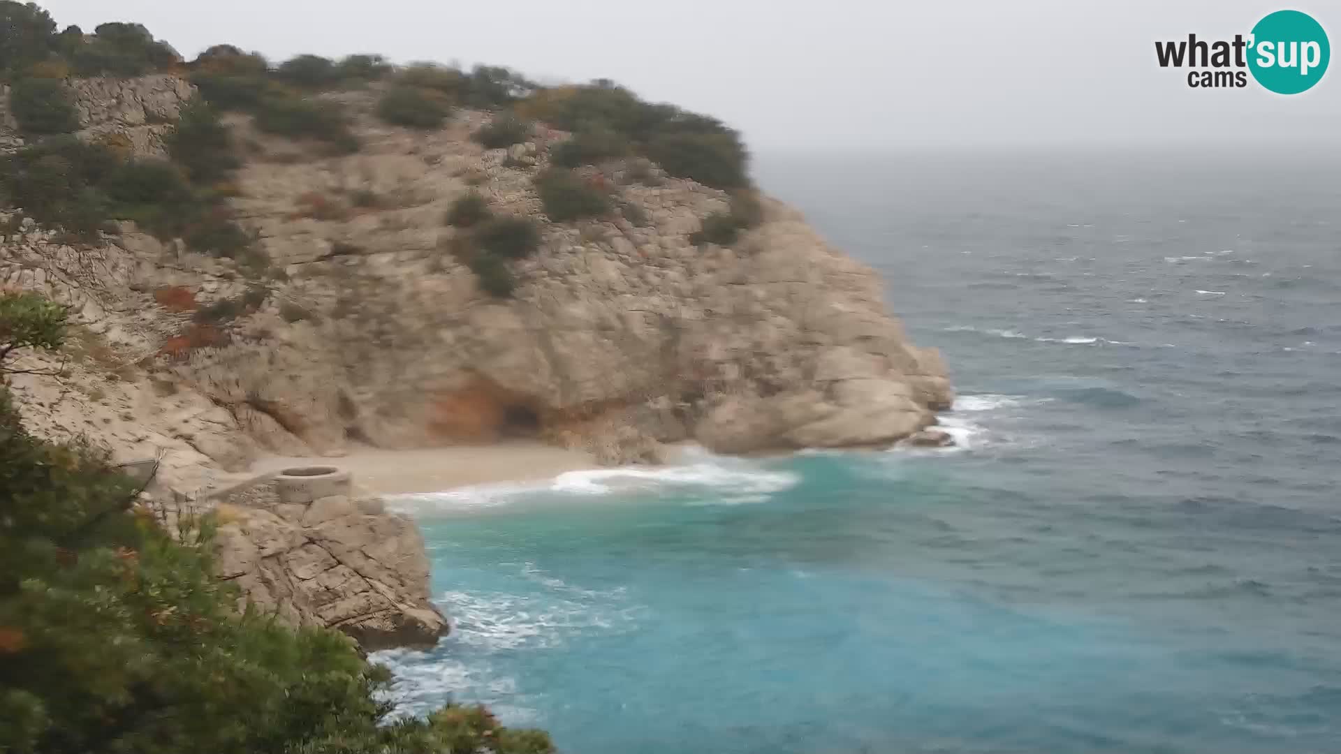 Webcam Brseč Strand – Mošćenička Draga – Kroatien