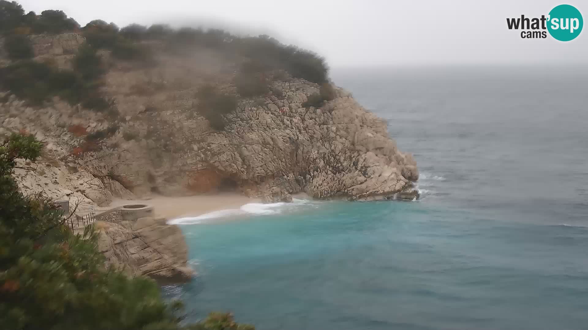 Webcam Bersezio spiaggia – Draga di Moschiena – Croazia