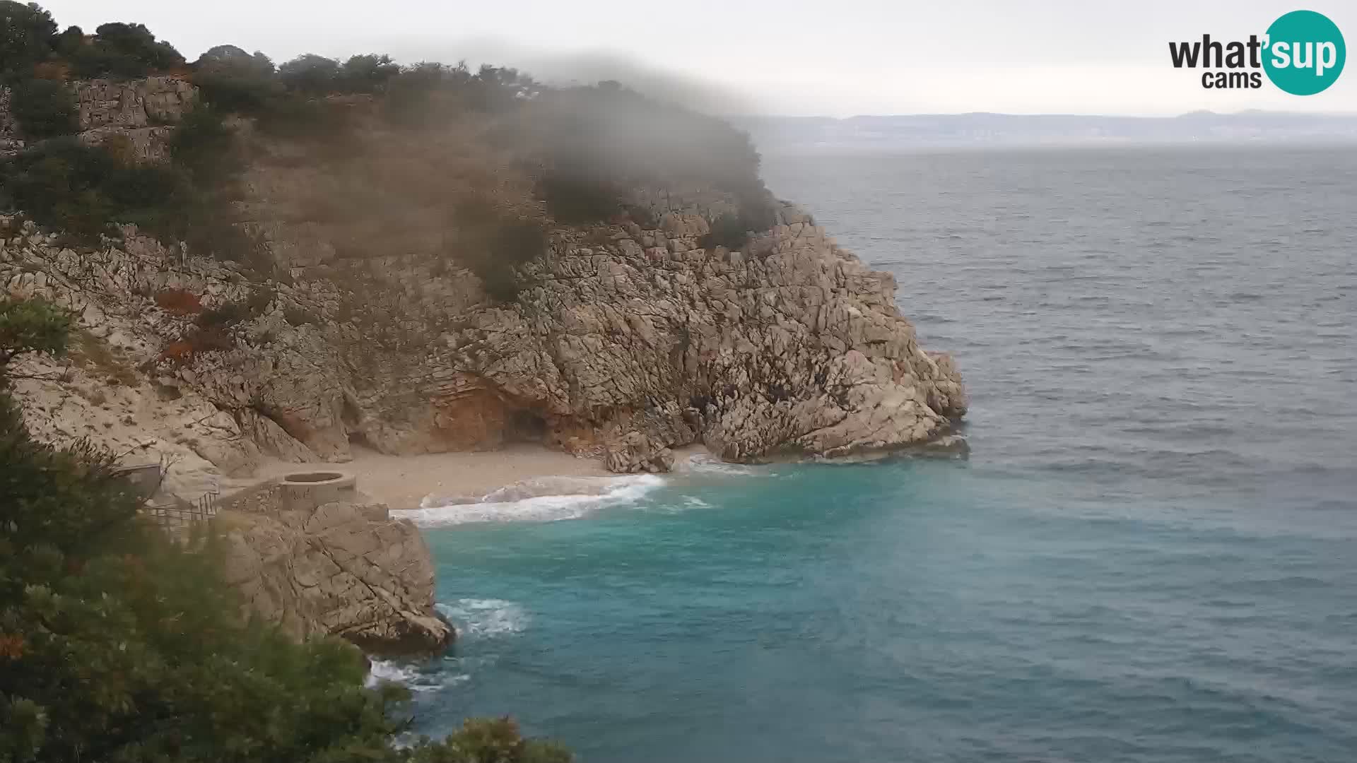 Webcam Bersezio spiaggia – Draga di Moschiena – Croazia