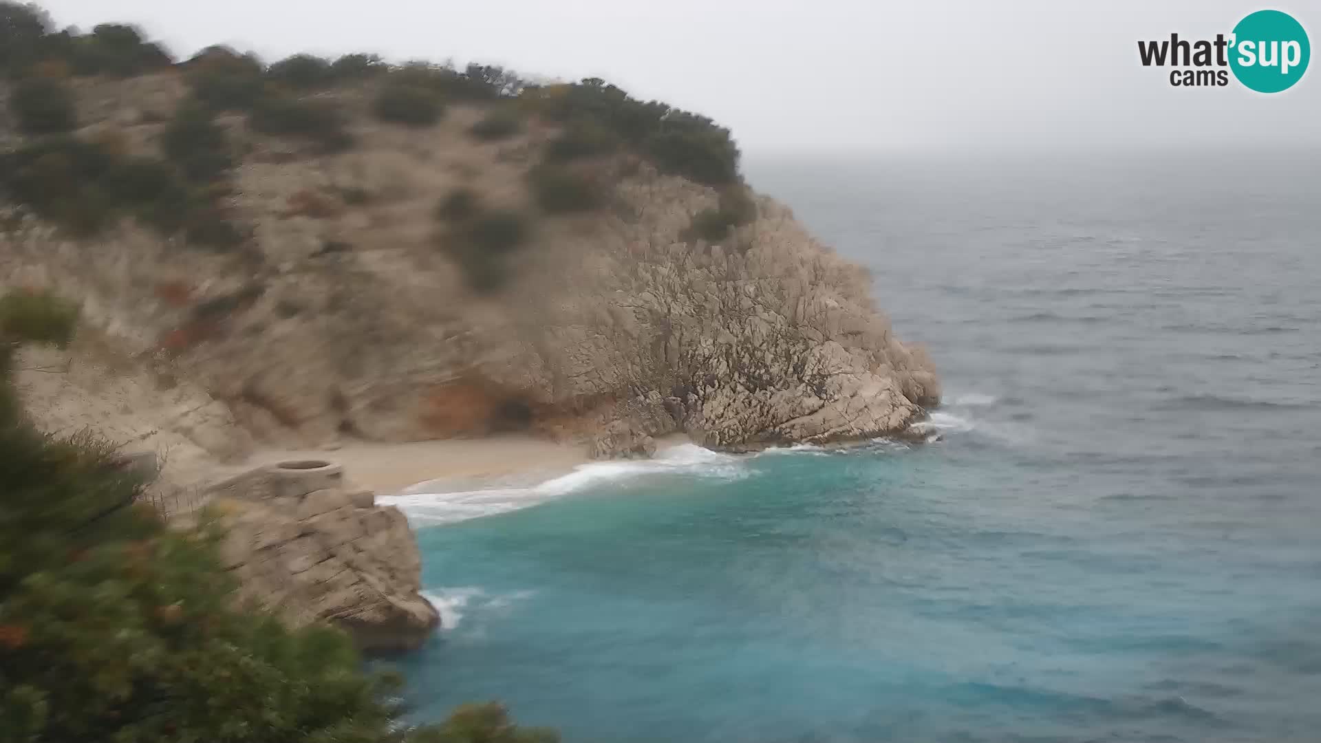 Webcam Bersezio spiaggia – Draga di Moschiena – Croazia