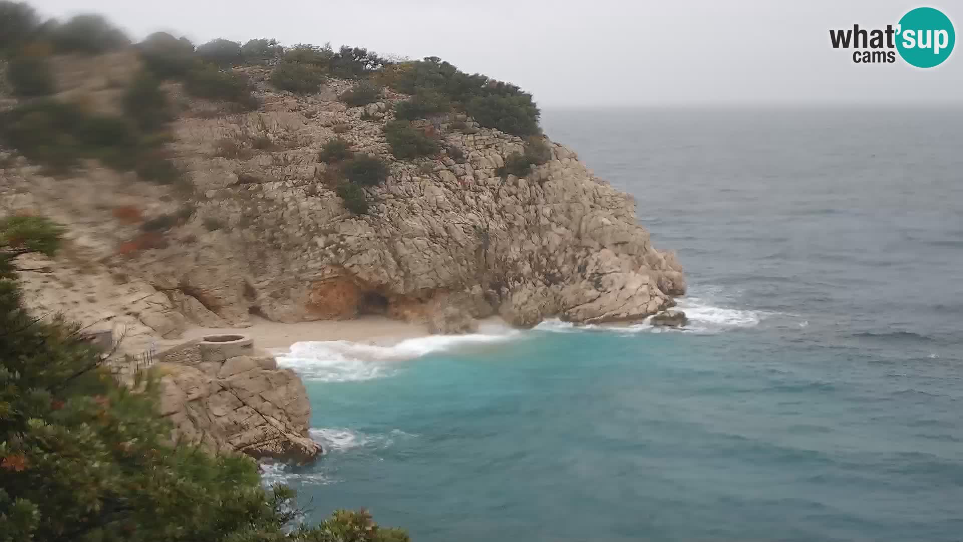 Webcam Bersezio spiaggia – Draga di Moschiena – Croazia