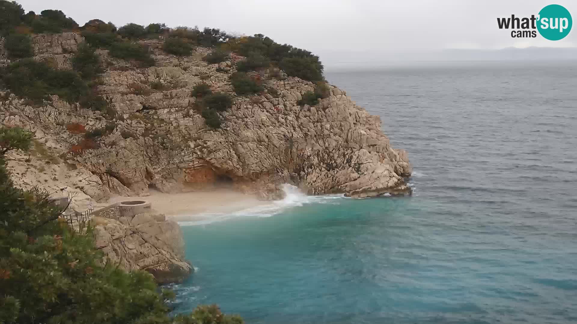 Webcam Bersezio spiaggia – Draga di Moschiena – Croazia