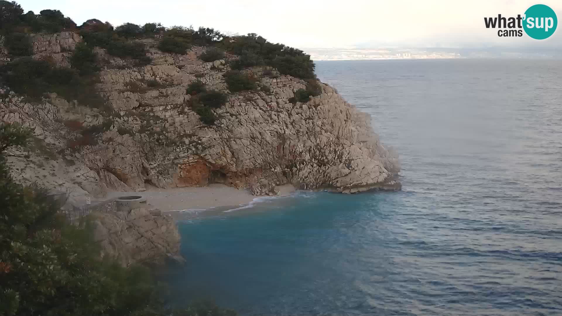 Webcam Bersezio spiaggia – Draga di Moschiena – Croazia