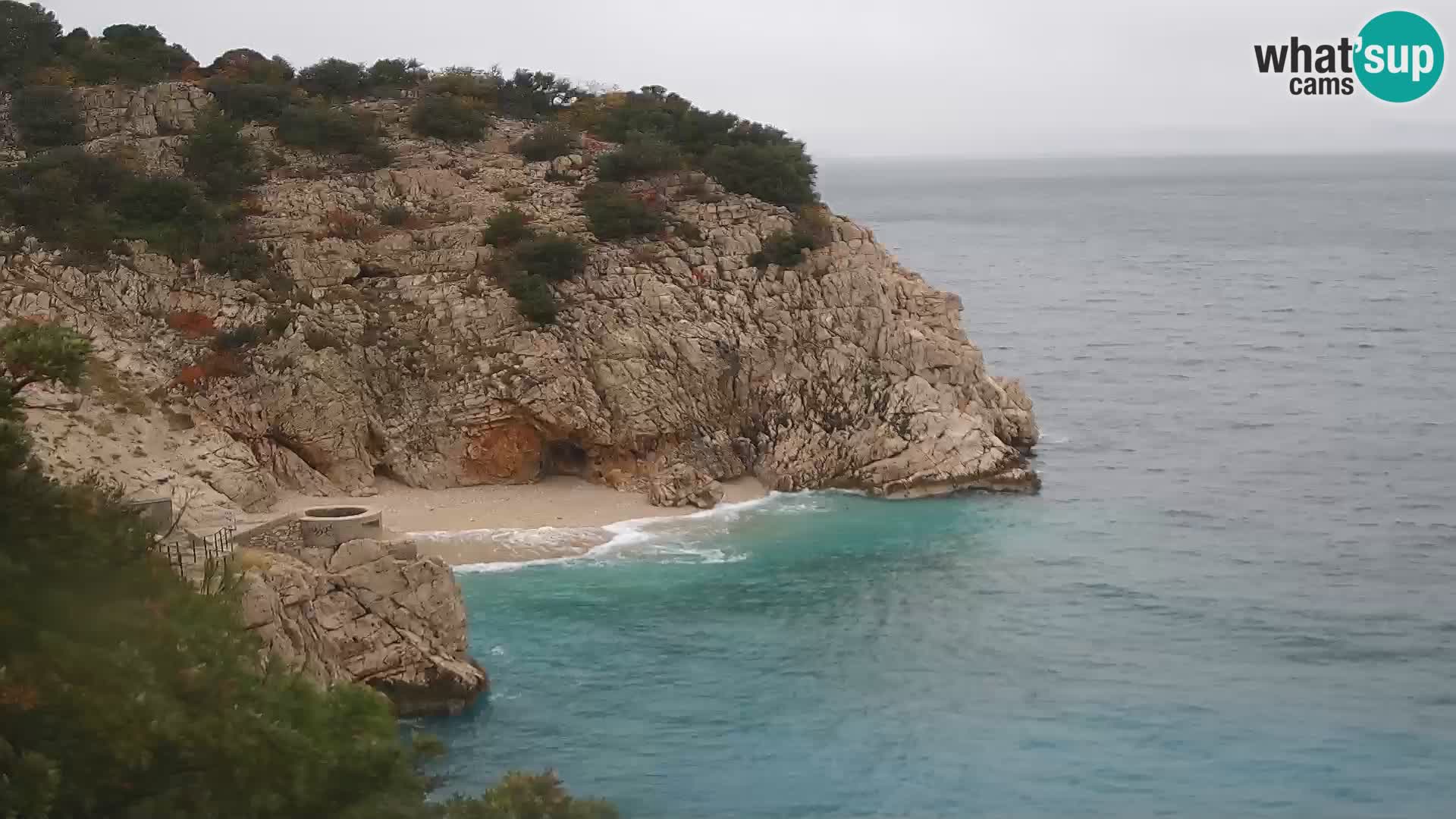 Webcam Brseč Strand – Mošćenička Draga – Kroatien