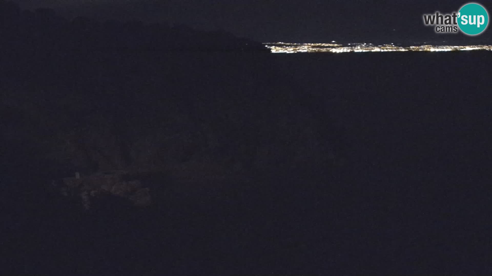 Cámara web de la playa de Brseč en Mošćenička Draga, Croacia