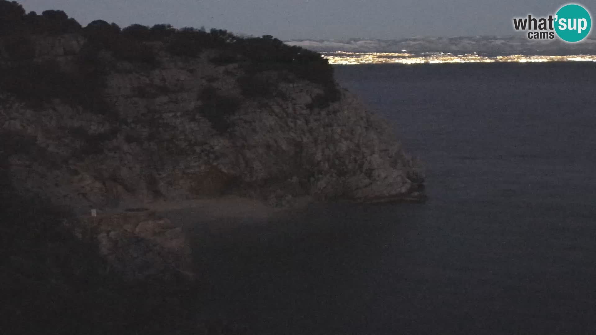 Cámara web de la playa de Brseč en Mošćenička Draga, Croacia