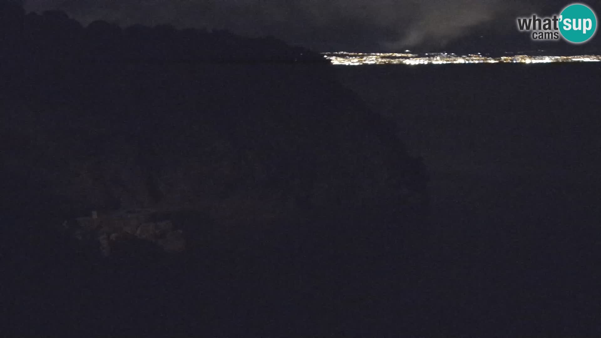 Cámara web de la playa de Brseč en Mošćenička Draga, Croacia