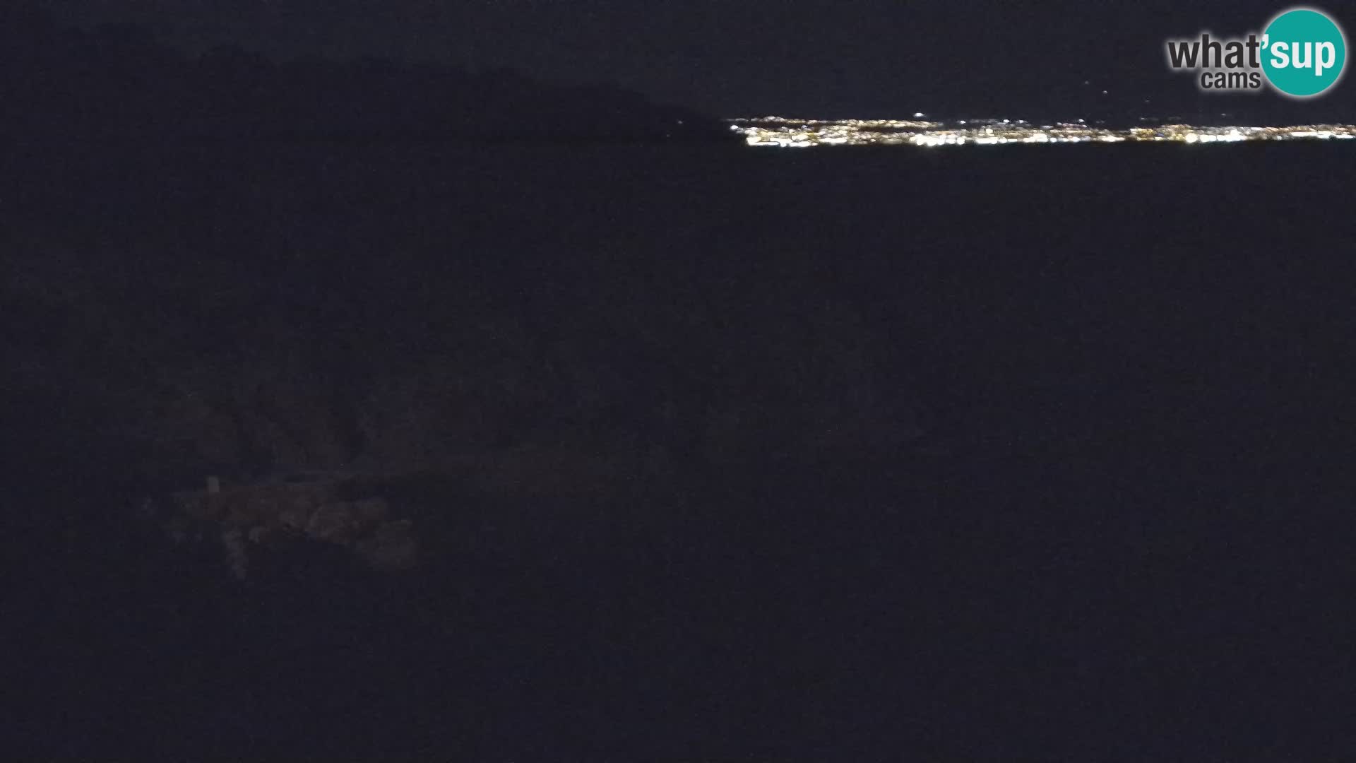 Cámara web de la playa de Brseč en Mošćenička Draga, Croacia