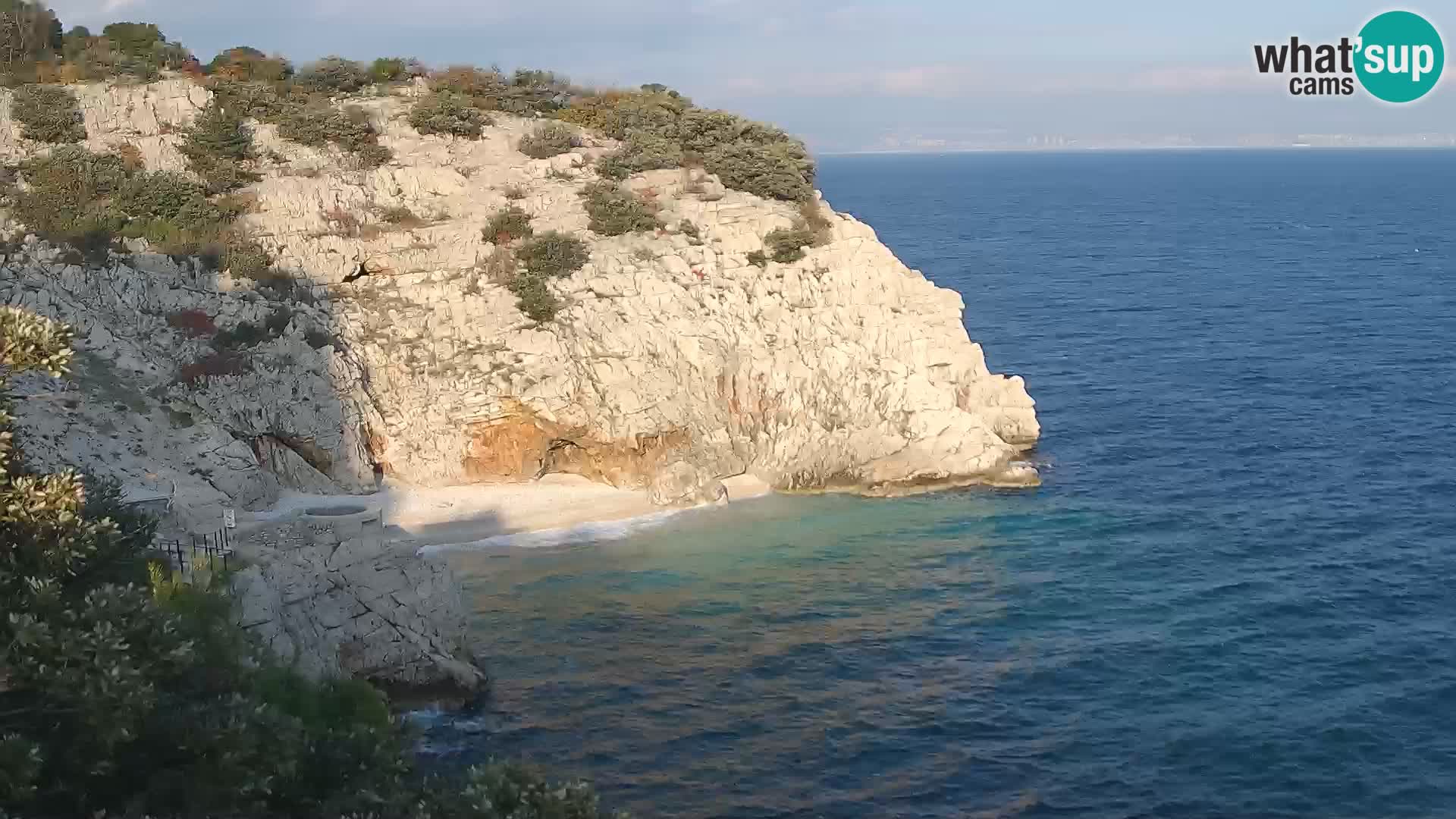 Web kamera plaže Brseč – Mošćenička Draga – Hrvatska