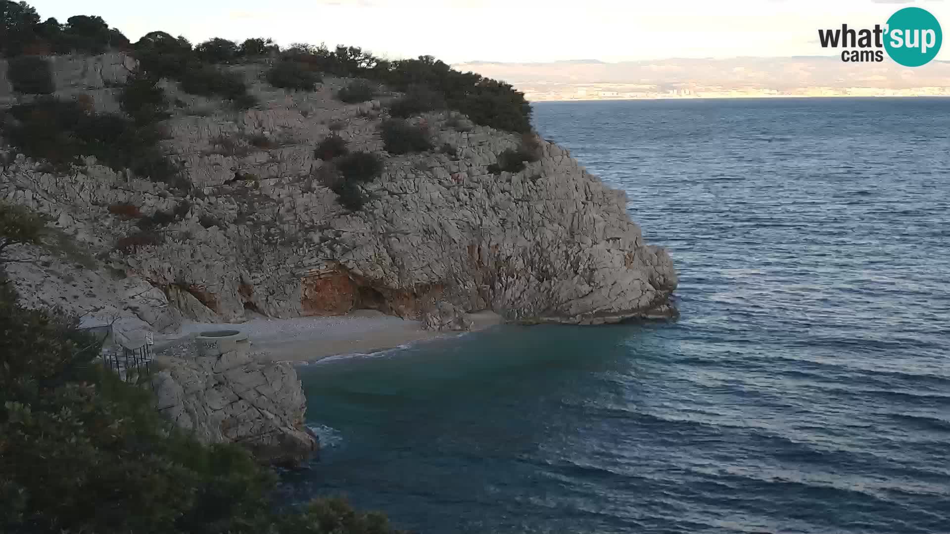 Webcam Brseč Strand – Mošćenička Draga – Kroatien