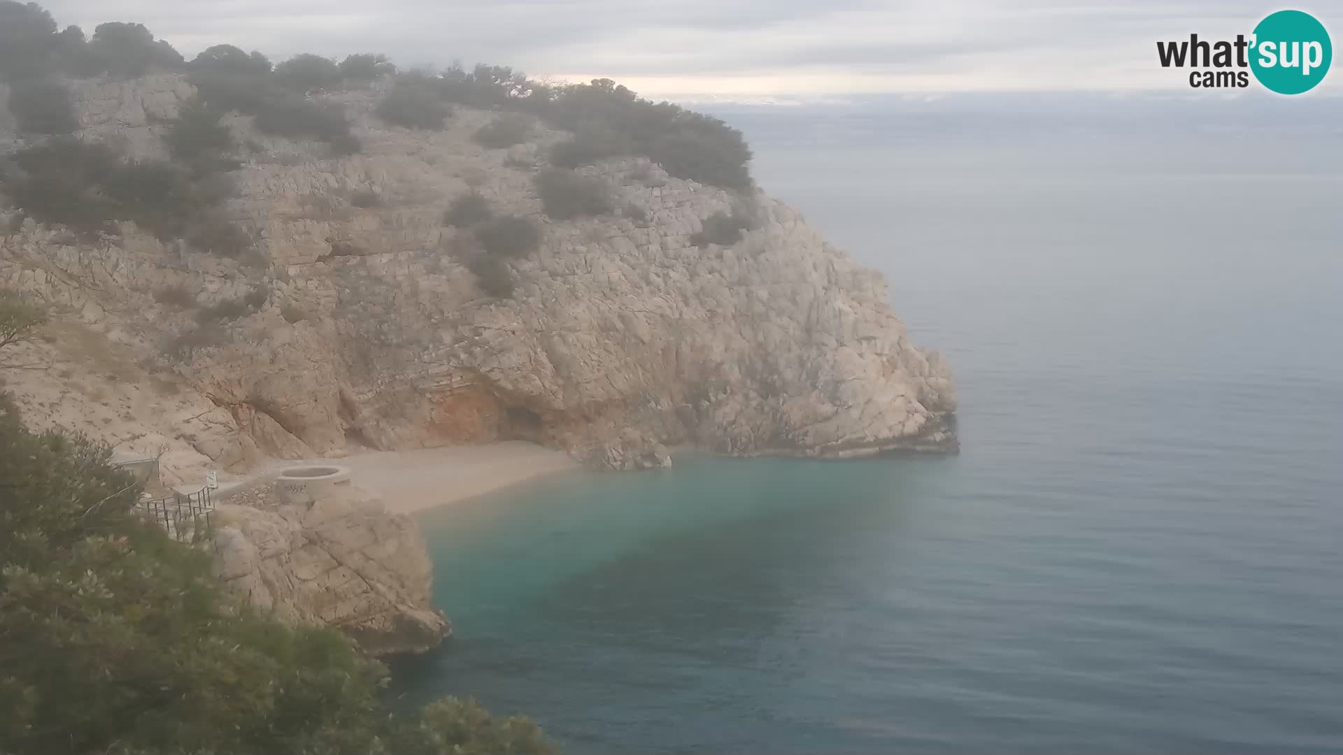 Webcam Brseč Strand – Mošćenička Draga – Kroatien