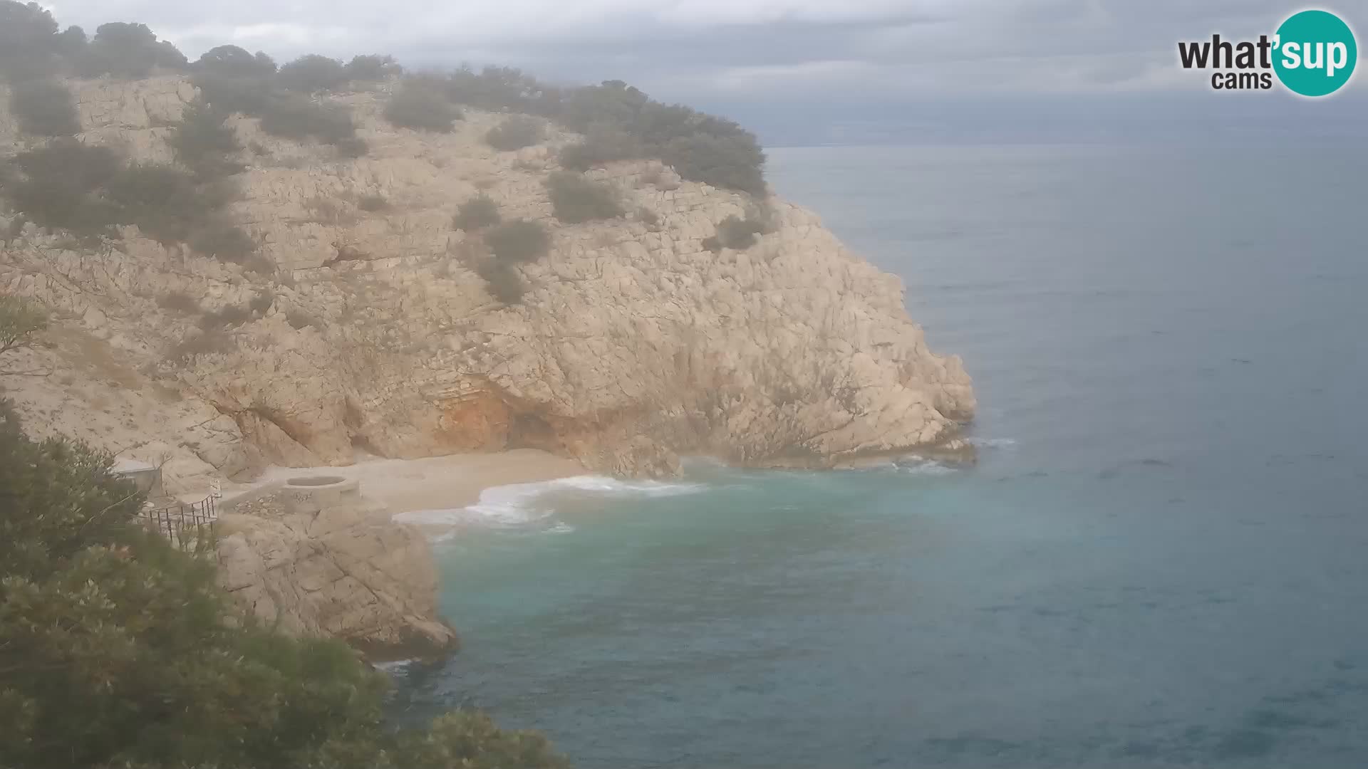 Webcam Bersezio spiaggia – Draga di Moschiena – Croazia