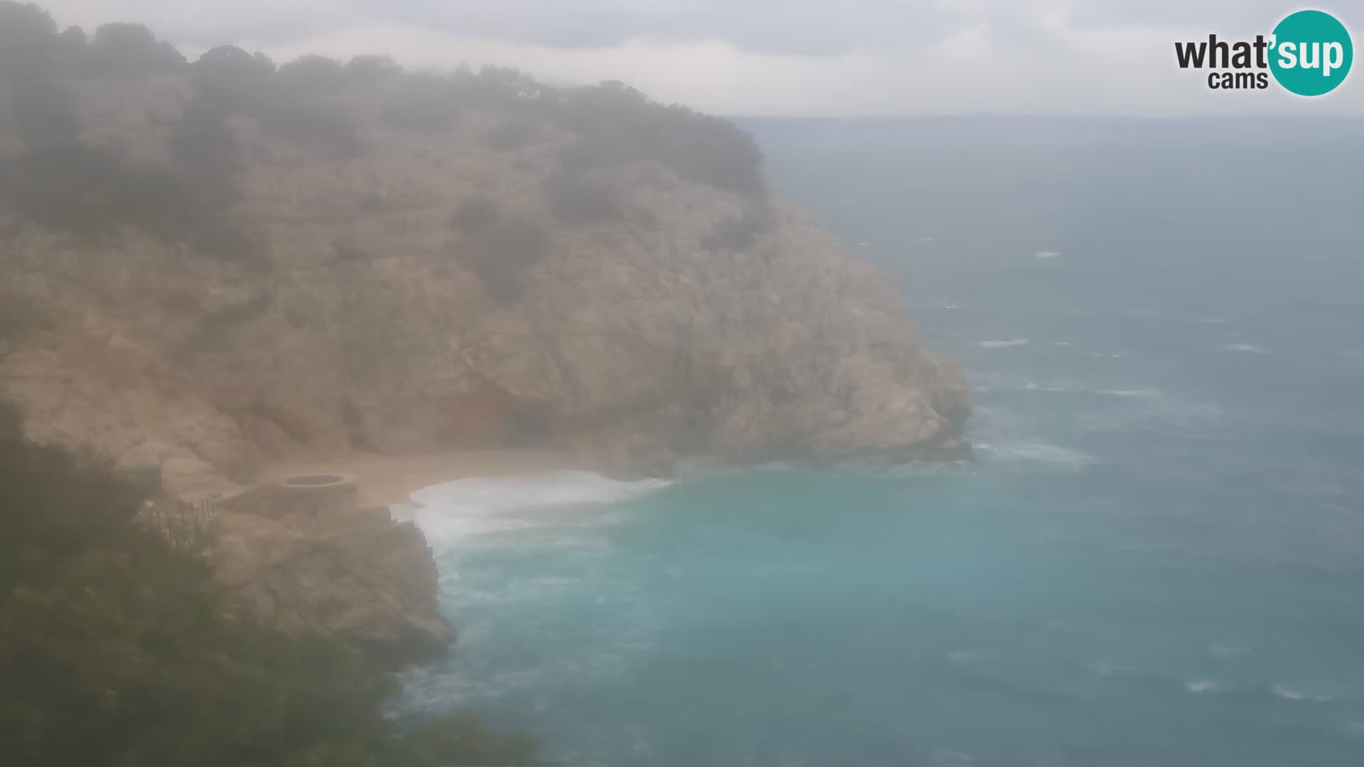 Webcam Brseč Strand – Mošćenička Draga – Kroatien