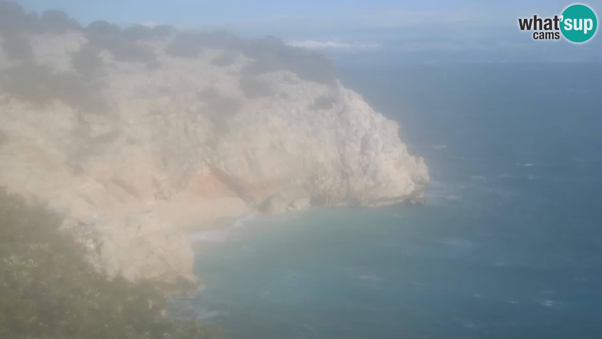 Webcam Bersezio spiaggia – Draga di Moschiena – Croazia