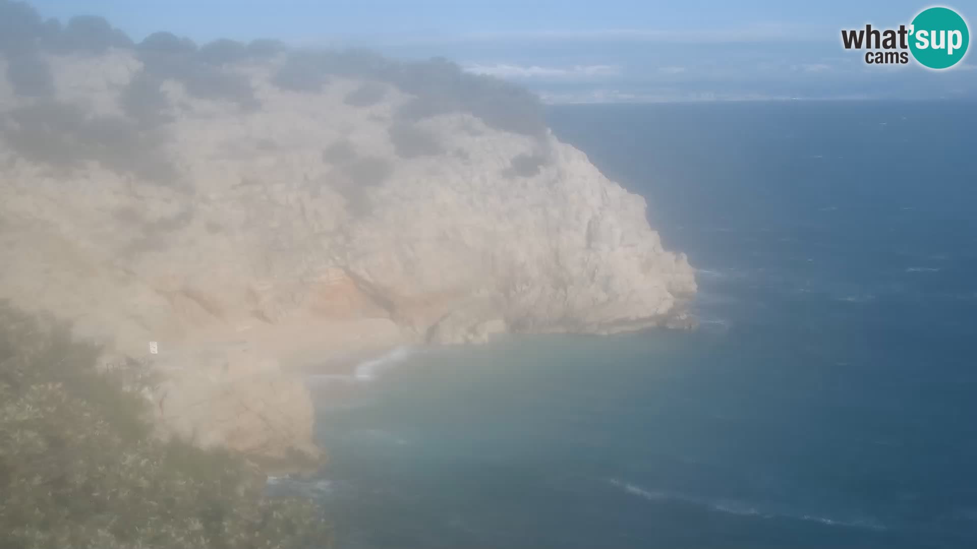 Webcam Brseč Strand – Mošćenička Draga – Kroatien