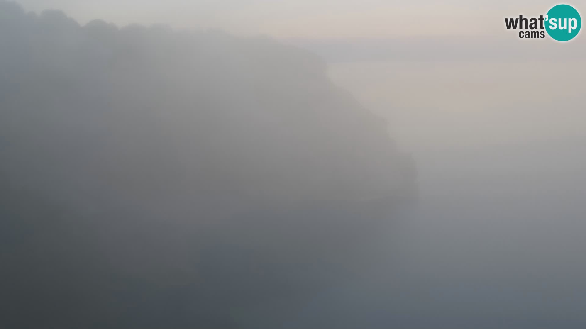 Webcam plage Brseč à Mošćenička Draga, Croatie