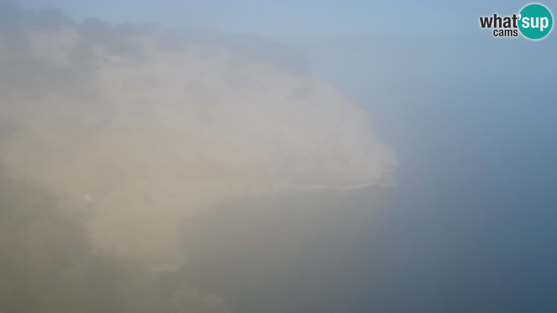 Cámara web de la playa de Brseč en Mošćenička Draga, Croacia