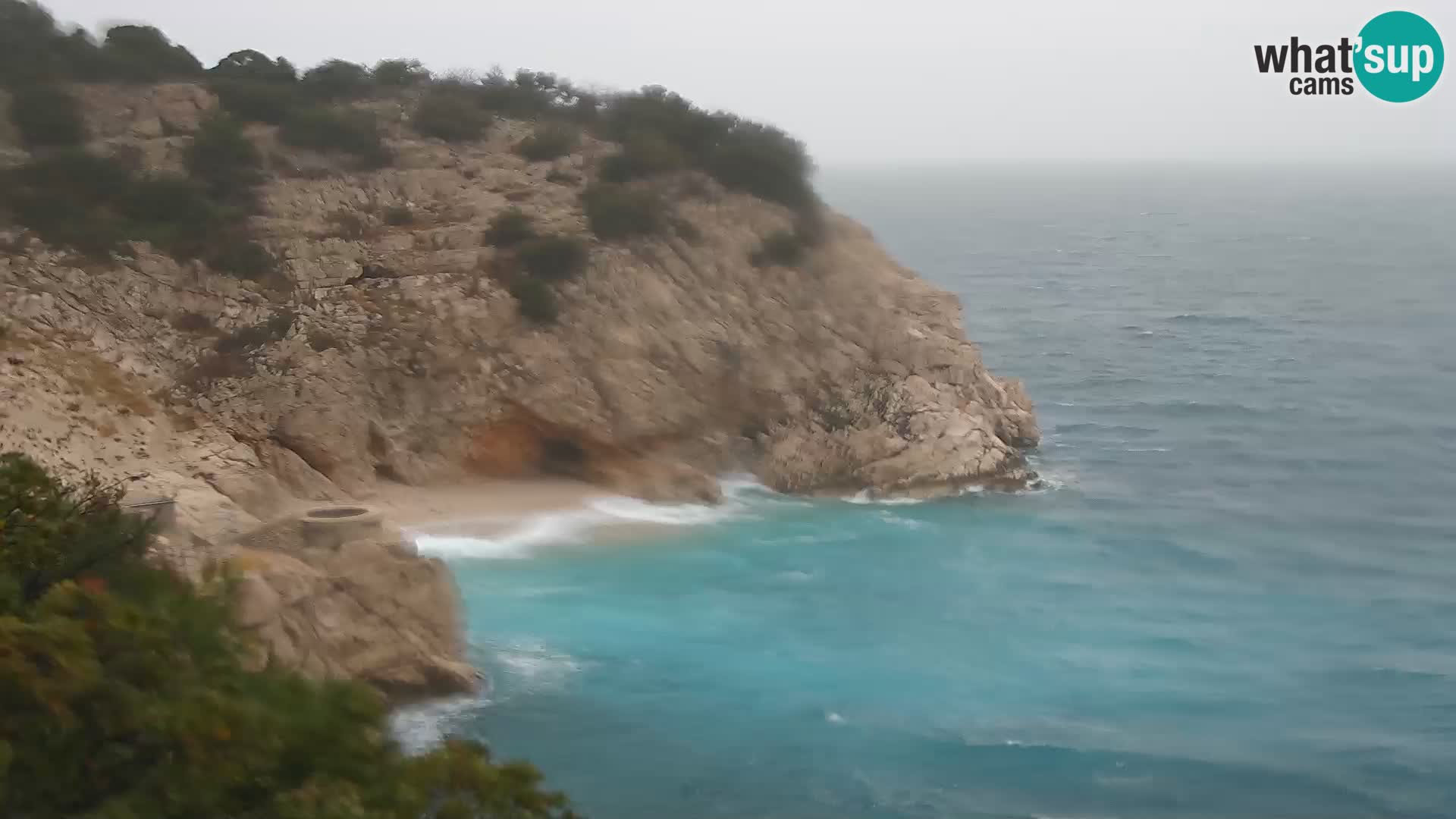 Webcam Brseč Strand – Mošćenička Draga – Kroatien