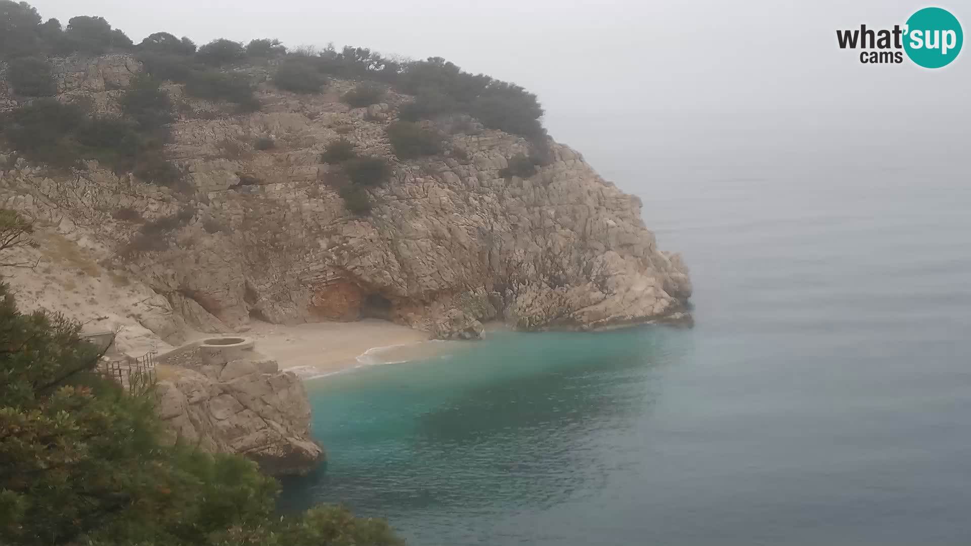 Webcam Brseč Strand – Mošćenička Draga – Kroatien