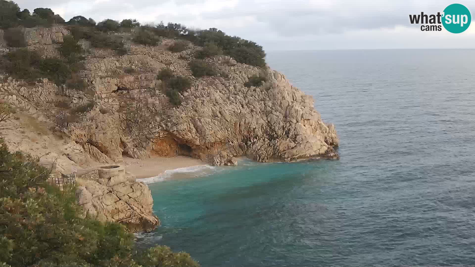 Web kamera plaže Brseč – Mošćenička Draga – Hrvatska