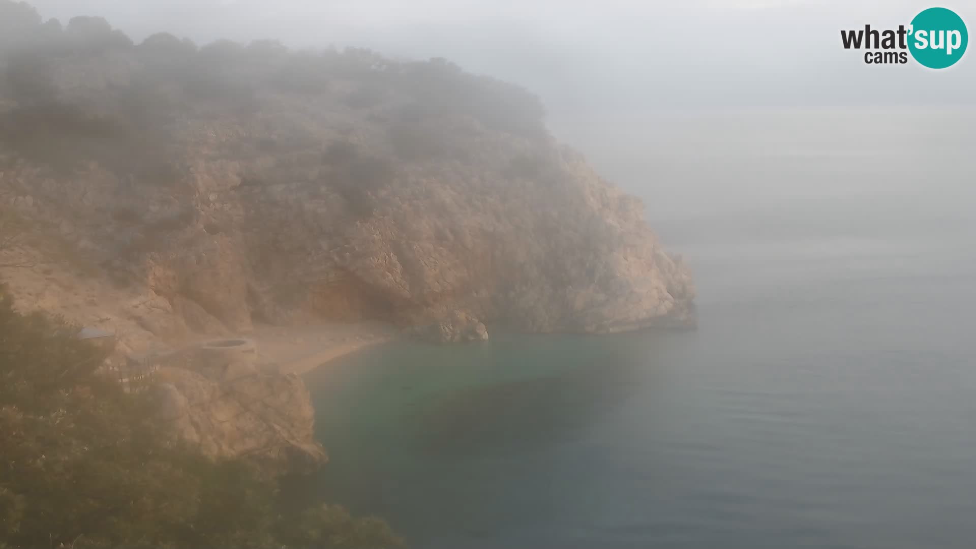 Webcam Brseč Strand – Mošćenička Draga – Kroatien