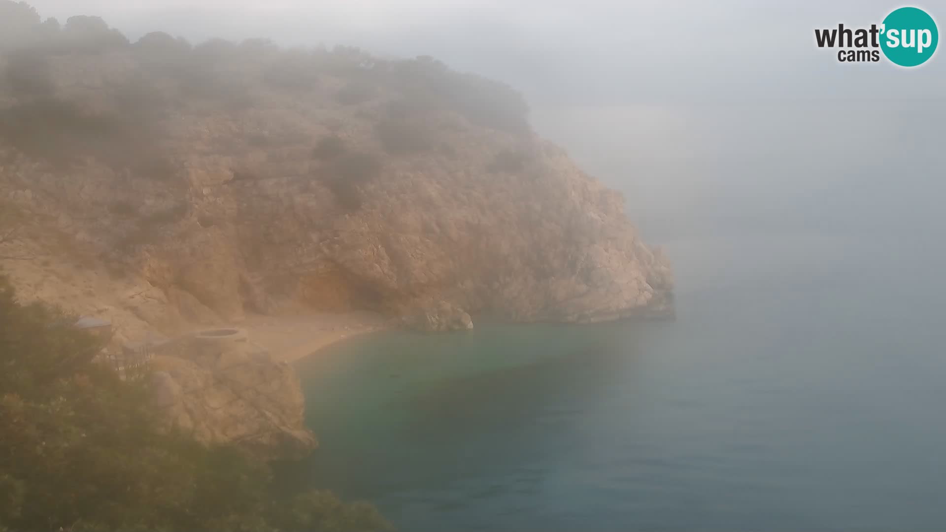 Webcam Brseč Strand – Mošćenička Draga – Kroatien