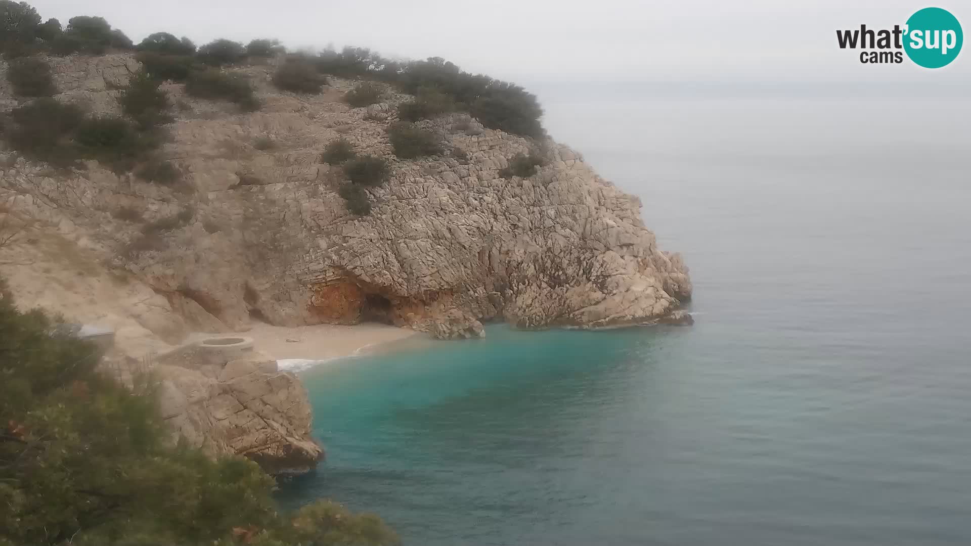 Webcam Brseč Strand – Mošćenička Draga – Kroatien