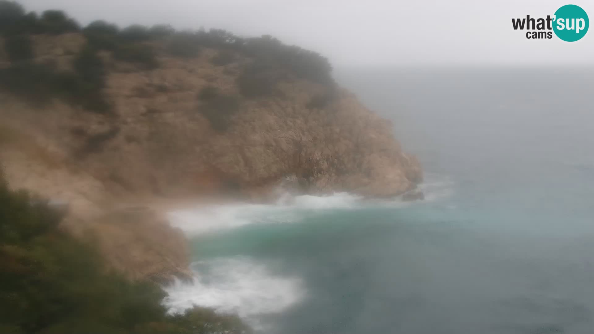 Webcam Bersezio spiaggia – Draga di Moschiena – Croazia