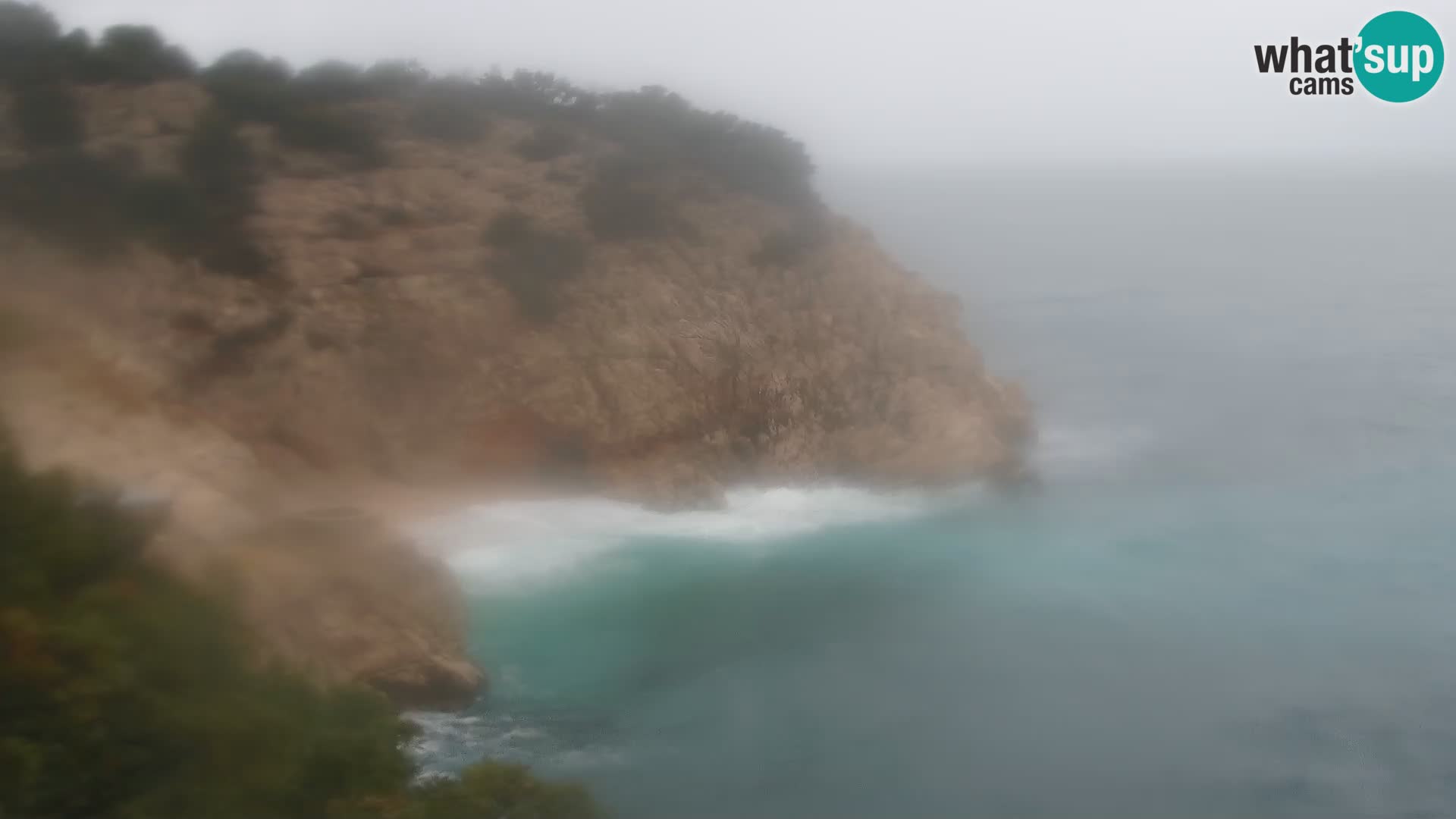 Webcam Brseč Strand – Mošćenička Draga – Kroatien