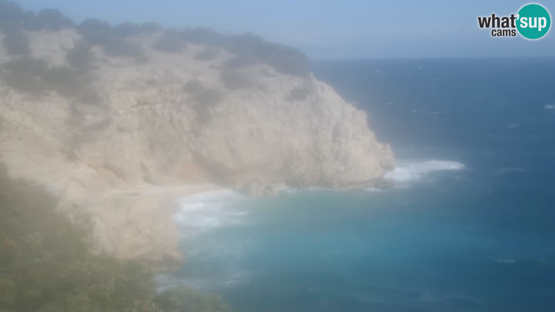 Webcam Brseč Strand – Mošćenička Draga – Kroatien