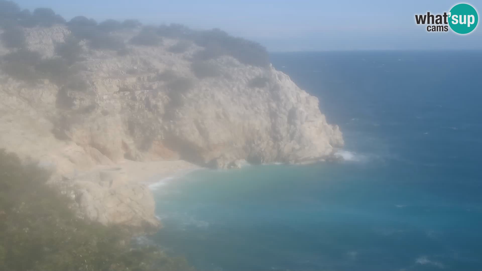 Webcam Brseč Strand – Mošćenička Draga – Kroatien