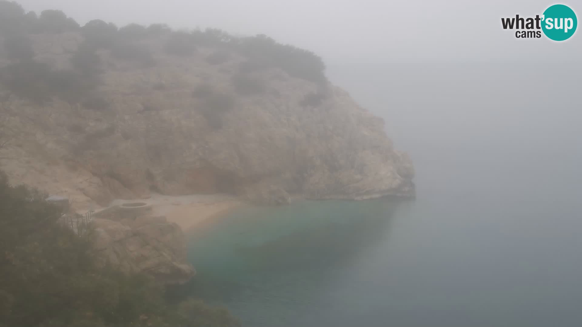 Webcam Brseč Strand – Mošćenička Draga – Kroatien